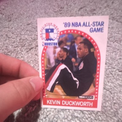 NBA Hoops Kevin Duckworth All-Star Game #193 1989-90 NBA Basketball Card