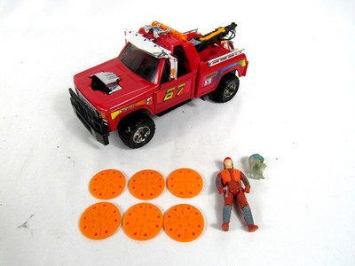 M.A.S.K. Wildcat W/ Clutch Hawks Figure Kenner 1987 Complete Working