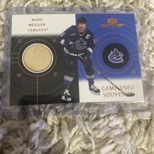 2000-01 Upper Deck MVP - Game-Used Souvenirs Mark Messier #GS-MM (MEM) Near Mint