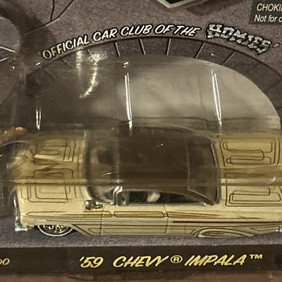 Jada Toys 1:64 Homie Rollerz '59 Chevy Impala with Cruzer & Gordo