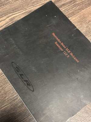 Mercedes-Benz SLR McLaren Roadster 722 S Brochure Catalog Booklet Guide
