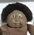 Vintage Cabbage Patch Doll -African American/Black/Boy/Shag/Fuzzy/HM10/OK/87/TLC