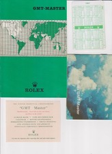 Rolex GMT-Master Set Leaflet/Booklet german 1967+CigarettesCard+Calendar