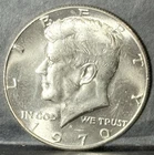 1970-D ** Kennedy Half Dollar ** KEY DATE ** Silver ** BU ** UNC