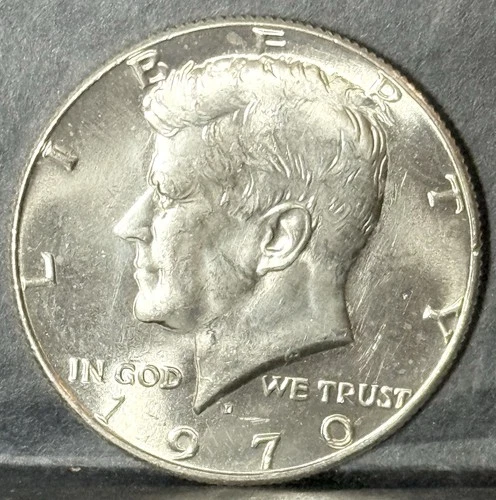 1970-D ** Kennedy Half Dollar ** KEY DATE ** Silver ** BU ** UNC