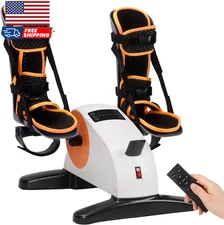 Electric Pedal Exercise Bike with Leg Support Physical Therapy Exercise Pedal