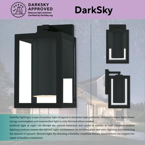 Quoizel WVR8035 Westover 10" Tall Outdoor Wall Sconce - Black - Picture 2 of 8