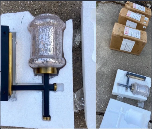 Новый в коробке! АНТИКВАРНОЕ ЗОЛОТОЕ НАСТЕННОЕ БРА SURYA ALVO ALV-001 10 ДЮЙМОВ В ВЫСОТУ X 6 ДЮЙМОВ В ШИРИНУ X 6 ДЮЙМОВ В ШИРИНУ - Изображение 3 из 4