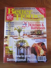 MAGAZINE BETTER HOMES AND GARDENS NOVEMBER 2001  GREAT * MUST SEE **