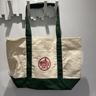 New GREEN  Trader Joe's Canvas Tote Bag (Large Regular Size) — photo 5