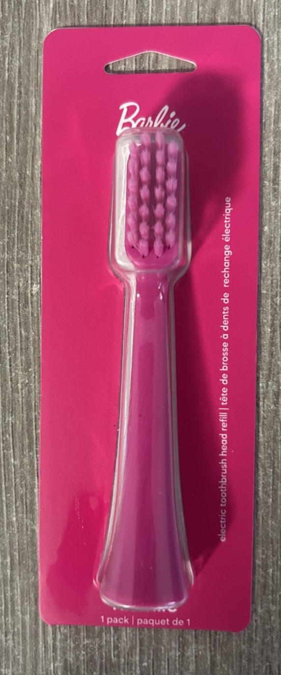 HISMILE BARBIE DARK PINK REPLACEMENT ELECTRIC TOOTHBRUSH HEAD REFILL