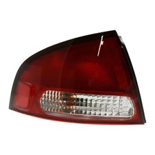 Left Tail Light w/Bulb Clear Red Lens Nissan Sentra GXE/XE 00-01 SE-R V 02-03