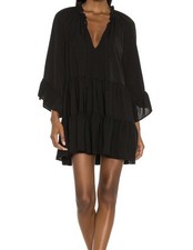 Show Me Your Mumu Viola Mini Dress In Black. Size XL. Flowy. Lightweight.