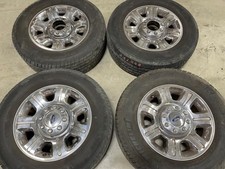 12-16 Ford F250 Super Duty Oem Factory 20x8 Aluminum 7 Spoke 8 Lug Wheels W Caps