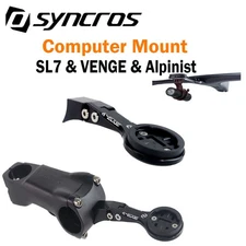Computer Mount MTB/Road Bicycle Integrated Handlebar with Garmin Wahoo Bryton