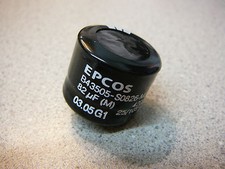 EPCOS Aluminum Electrolytic Capacitor Snap-In 82uF 420V 25mmX21mm NEW Qty.1