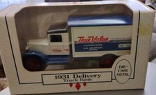 Ertl Die Cast Coin Bank 1931 Delivery Truck 1/34 Scale