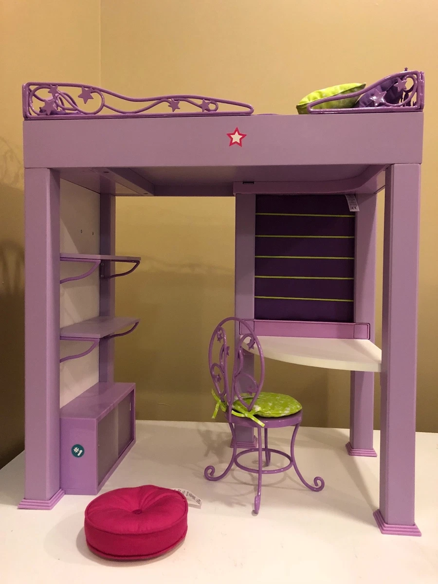 AMERICAN GIRL DOLL MCKENNA S LOFT BED MINT AND COMPLETE