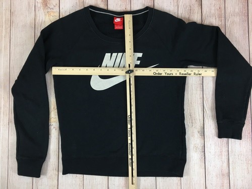 Nike Felpa Pullover Maglione UK Small Swoosh Etichetta Rossa - Foto 4 di 10