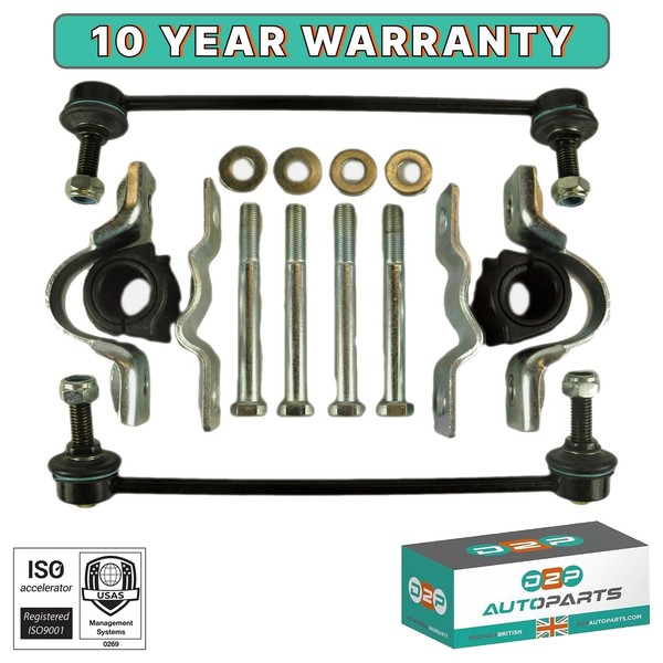 Front Anti-Roll Stange Buchsen Reparatur Kit Und Tiefer Links FüR Peugeot Expert-image