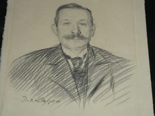 Drawing Original Portrait Realistic Pencil - Per David Osipovich Widhoff