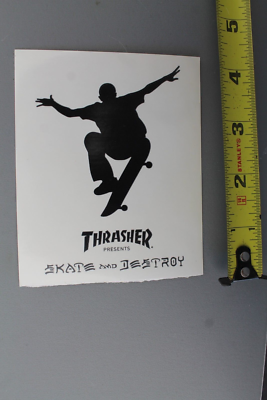 THRASHER Skateboard Magazine Skate and Destroy GB4 Vintage
