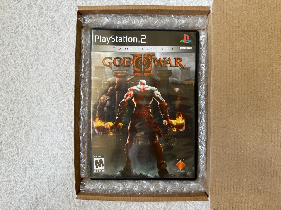 God of War II Limited Edition PS2 - NTSC-U/C USA VGC CIB with Reg - Tracked - Image 2 of 4