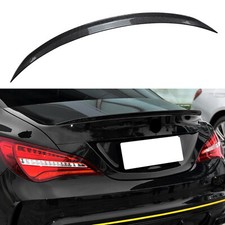 Spoiler posteriore look fibra di carbonio labbro per Mercedes Benz C117 CLA200 CLA45 AMG 13-19