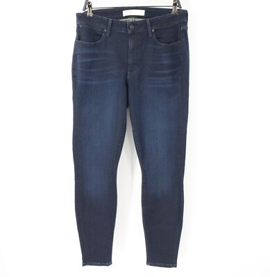 AYR Jeans Womens 16 Jac's onelove Blue Dark Wash Skinny Mid