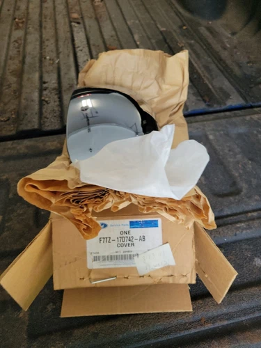 Ford F150 F250 Right Passenger Chrome Side View Mirror Cover Back Cap OEM NEW