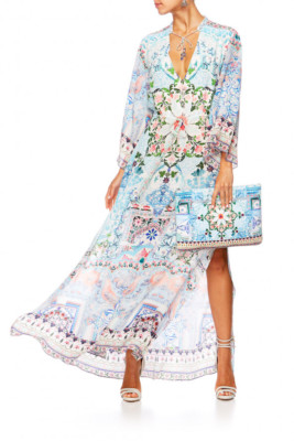 camilla drawstring dress