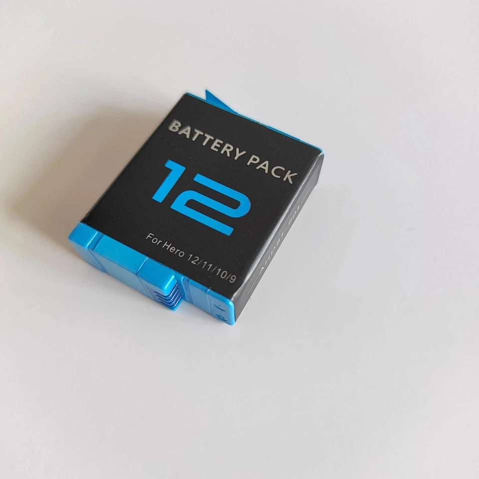 For GoPro 12 11 10 9 Universal Battery (3xBattery + 1xCharger) 1800mAh Capacity - Image 2 of 4