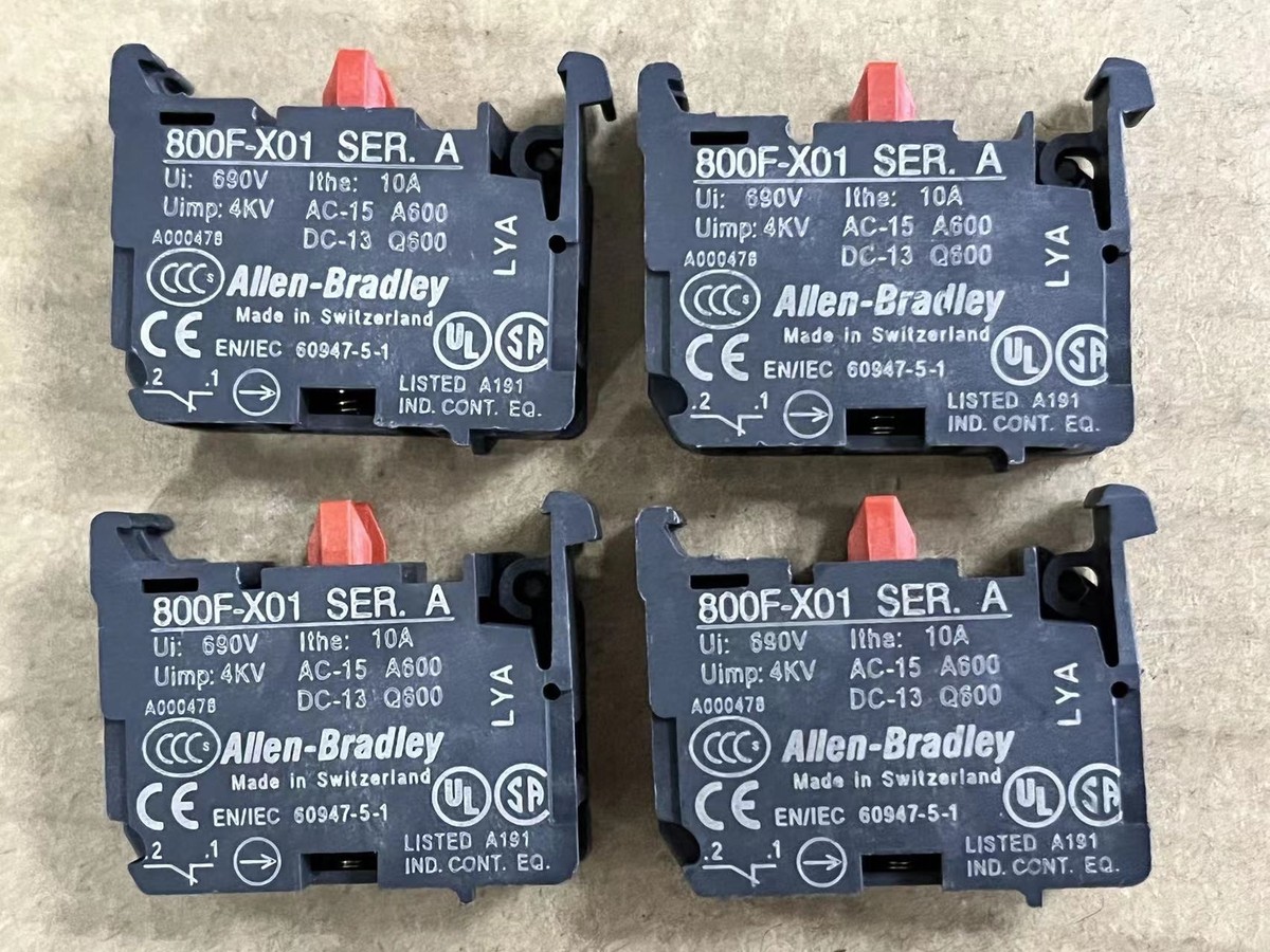 800f-x01 Allen-bradley Block De Contacto 1 N.c. (3pz) | Cuotas Sin Interés - Foto 4