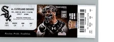 Cleveland Indians vs Chicago White Sox 6/28/2013 Full Ticket - Tyler Flowers HR