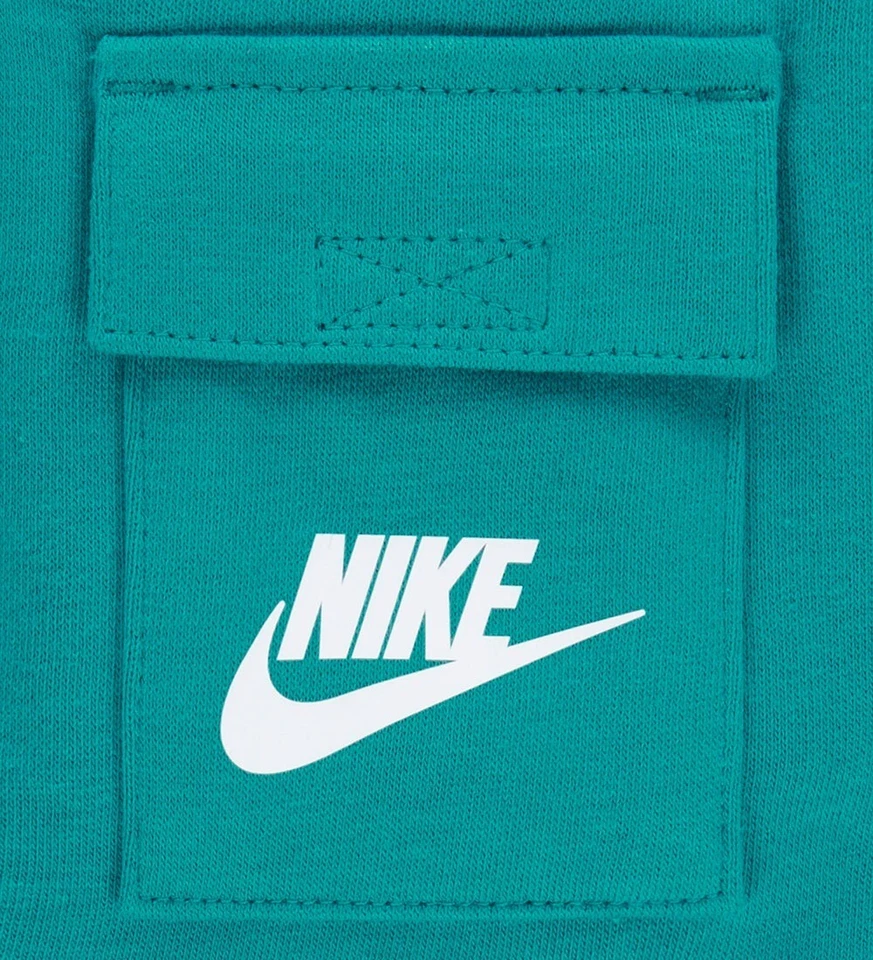 Completo corto Nike bambino t-shirt manica corta e shorts junior set casual - Immagine 4 di 4