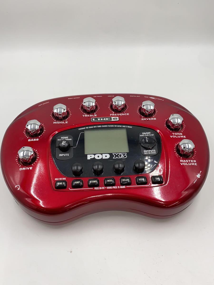 Line 6 Pod X3 Live Multi-Effects Guitar Effect Pedal Working