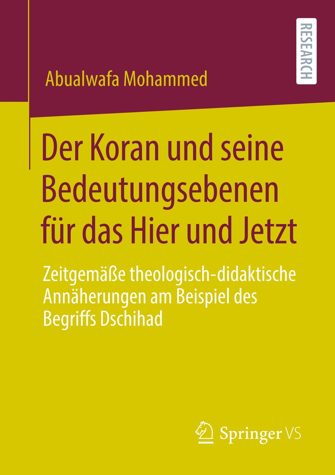 Thumbnail - Abualwafa Mohammed | Der Koran Und Seine Bedeutungsebenen Für Das Hier