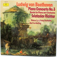  EX 1 LP Beethoven Piano Concerto No. 3 Sviatoslav Richter Vienna Symphony Orch