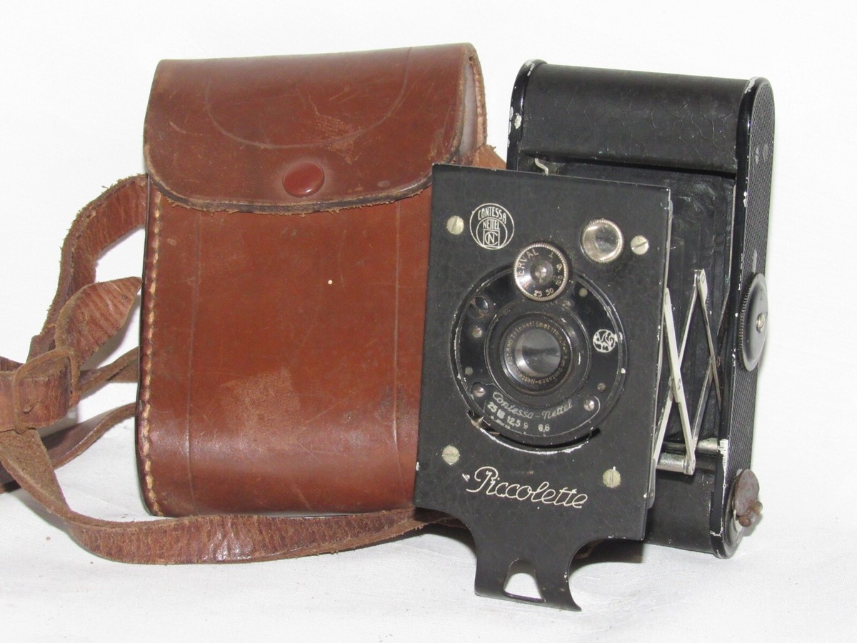 Appareil Photo à Soufflet Contessa Nettel - Allemand WW2 - Pour Pièces