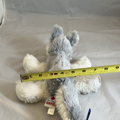 Ganz Webkinz Husky dog HM120 grey white No Code | eBay