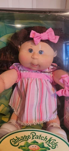 Vtg 2004 HTF Cabbage Patch Kids / Play Along  Rosanna Sylvia Brown In OG Package
