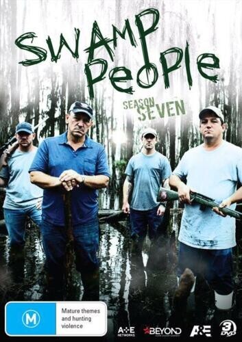 SWAMP PEOPLE SERIES SEASON -- DVD SET SEALED NEW HUNTING FISHING REGION  - Main Image