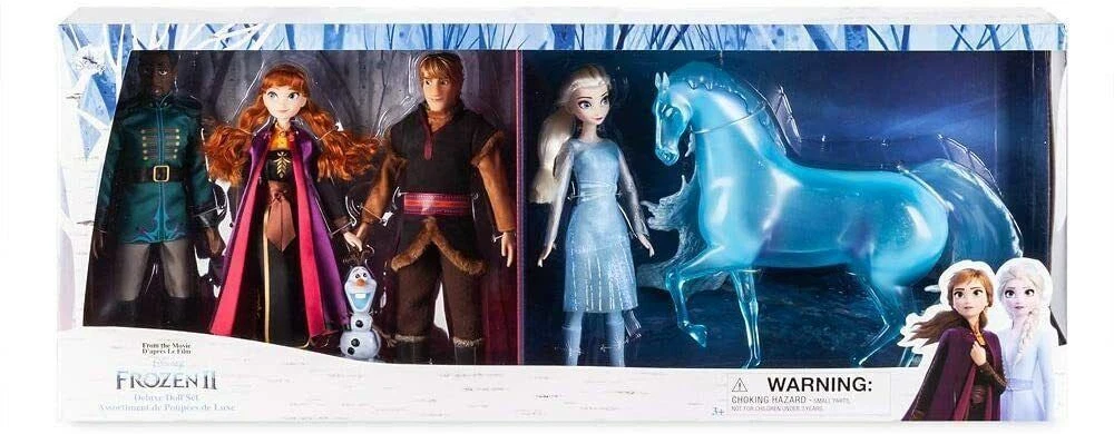 Disney's Frozen 2 Spirits of Nature Set, Includes 5 Dolls, 2 Capes