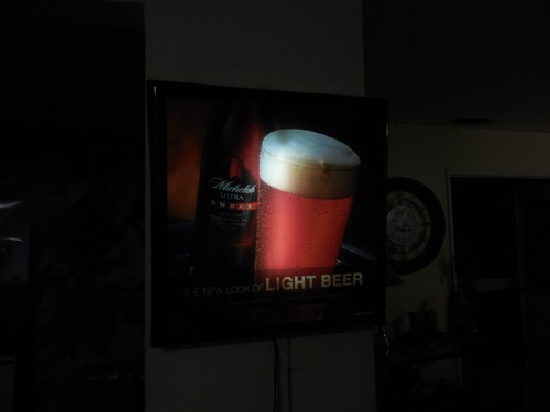 Letrero eléctrico Michelob Ultra Amber the New Look of Light línea de tiempo de cerveza caja de luz - Imagen 2 de 24