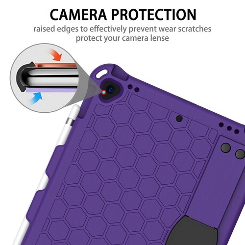 Rubber Stand Case Cover With Strap For iPad Mini Air Pro 1 2 3 4 5/6/7/8/9th Gen - Picture 60 of 84
