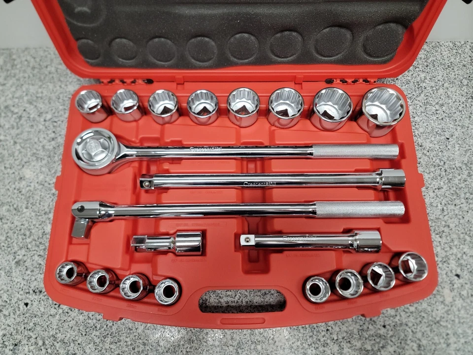 Crescent CTK21ME 21pc 3/4in Dr. Professional Ratchet Wrench Set - Image 2 of 4