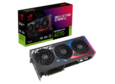 グラフィックボード・グラボ・ビデオカード ASUS ROG-STRIX-RTX4070-O12G-G ASUS ROG-STRIX GeForce RTX 4070 -O12G-GAMING Graphics Video Card