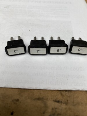 4 x MSD Retard Modul Chips 6,7,8,9 Grad unbenutzt aber nicht verpackt