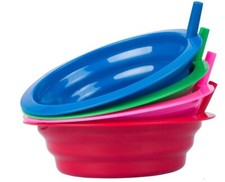 Cereal Bowls with Straws for Kids BPA-Free Plastic Toddler Sip-A Cool Colors
