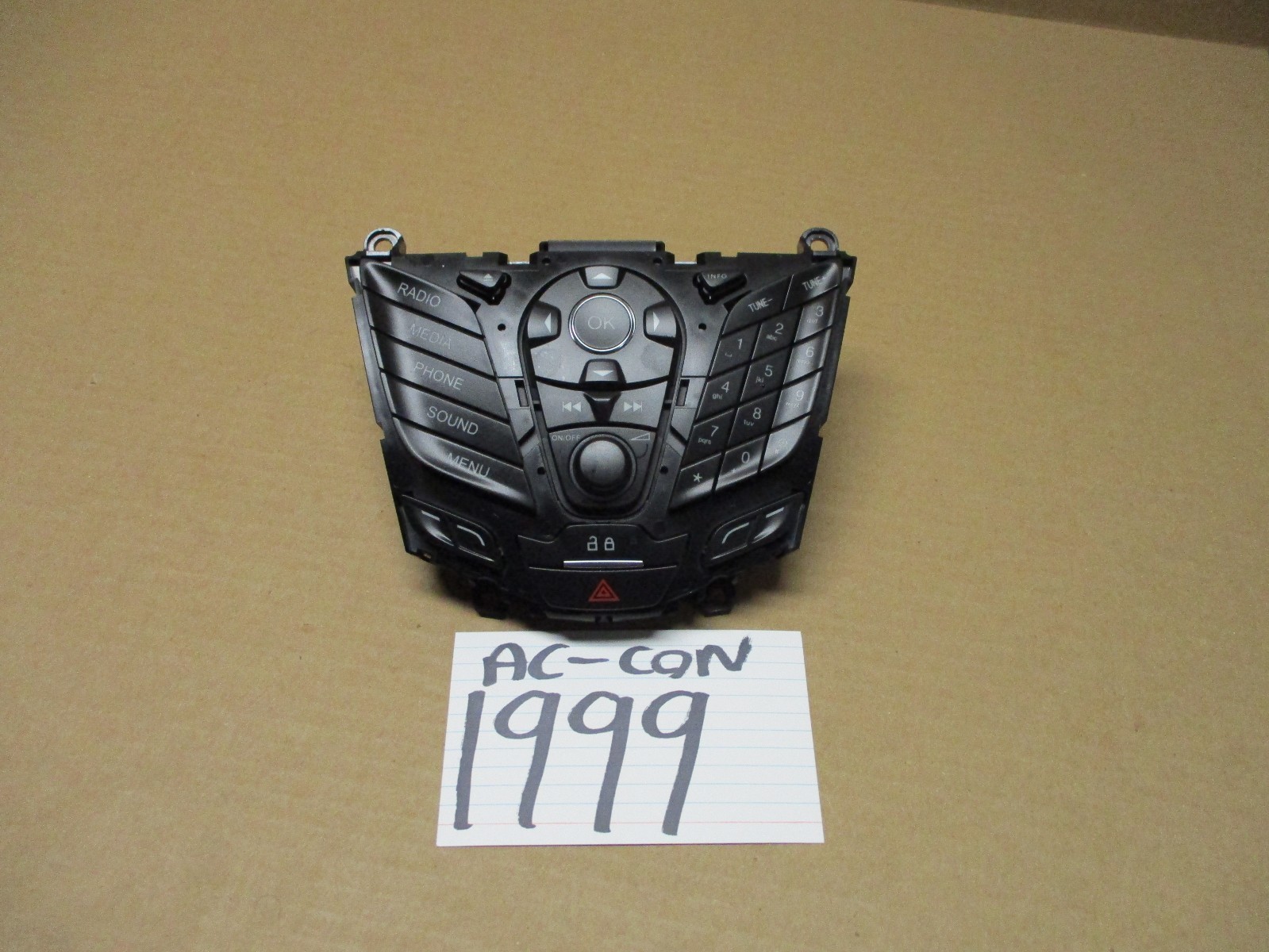 2012 2013 Ford Focus Radio Control Panel Used Stock #1999-AC 